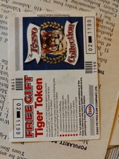 Sk222 Ephemera 1980s Esso Tiger Token