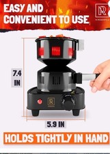 BBQ Coal Starter, Premium Shisha Fire Tower 3.0