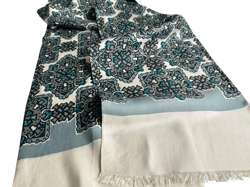 Mens silk vintage scarf - mens,