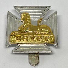 Royal Gloucestershire Berkshire Wiltshire Army Reg. Sphinx Egypt Collar Badge
