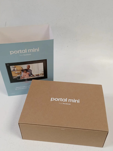 Facebook portal mini smart - portal,