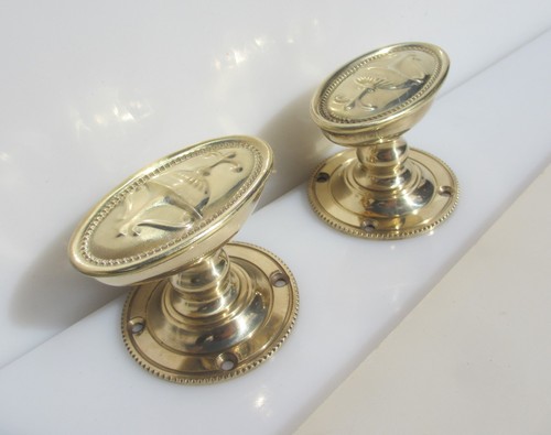 Brass door knobs - knobs, handles