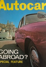 AUTOCAR 4-5-1967 MERCEDES 250E