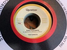 Congos , Row Fisherman     , 7" Upsetter