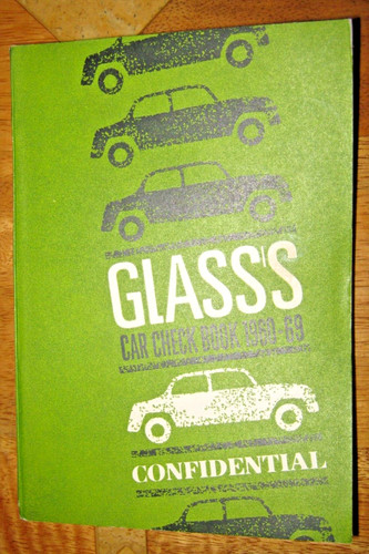 Glass car check book - glass's, &