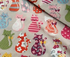 CATS Curtain Upholstery Cotton