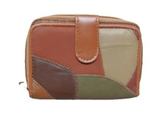 Patchwork Purse Wallet Dual