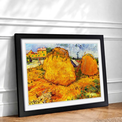 Vincent van gogh haystacks - vincent,