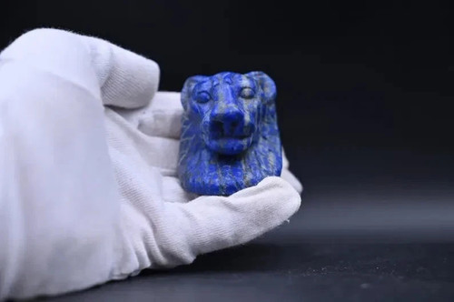 Rare lapis lazuli sekhmet - lazuli,