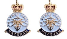 2pcs Armed Forced UK Veteran
