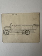 Antique  Charabanc Original