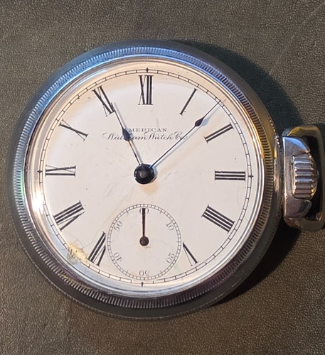 Antique 1896 waltham pocket - antique,