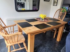Dining Table and 2 Farmhouse