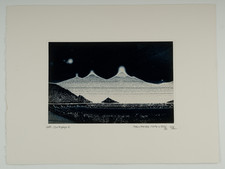 Jean-Pierre Sudre, Chemigramme. 1972/1975 Vintage Prin Material Landscape