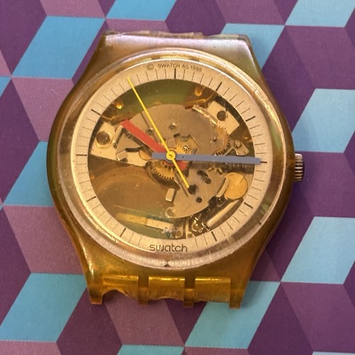 Rare vintage 1985 swatch watch - vintage,
