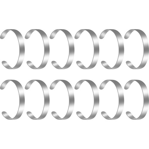 12pcs diy bracelet blanks cuff - 12pcs,