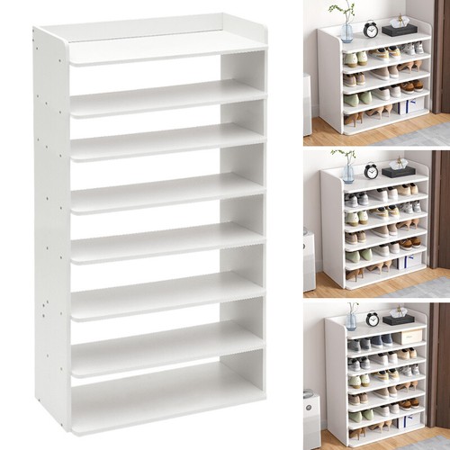Tier wooden shoe rack - 8,