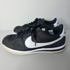Nike Men's Classic Cortez Nylon OG DZ2795-001 Black White Trainers - UK Size 5