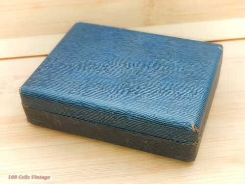 Blue snap shut - blue, shut-11cm-vintage