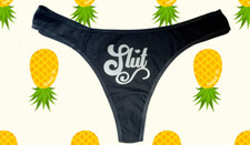 SLUT SLUTTY Knickers Naughty