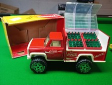 Buddy L Coca Cola Delivery Truck With Box And Bottle Crates