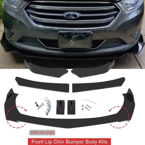 Glossy black front - front, bumper