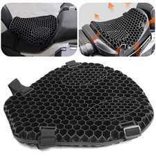 Motorcycle Seat Cushion Comfort Gel Pillow Cover Motorbike Pressure Relief Pad