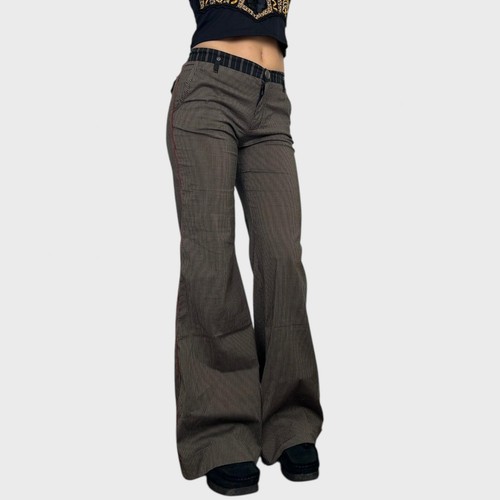 Cop copine brown pinstripe - cop,