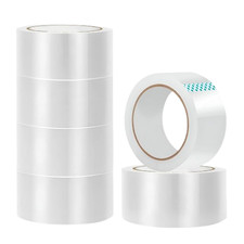 Clear Tape Strong Parcel Packing Carton Sealing Tape Rolls 6/12 Pack 48mm x 66m