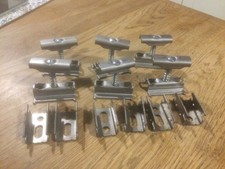 6 Column Radiator Brackets Laquered Steel