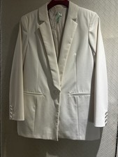 White Tuxedo Jacket Women’s
