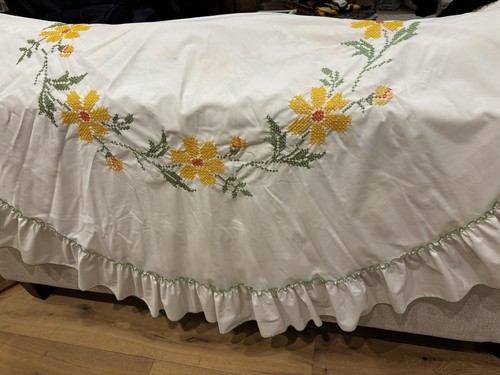 Vintage cross stitched - vintage,