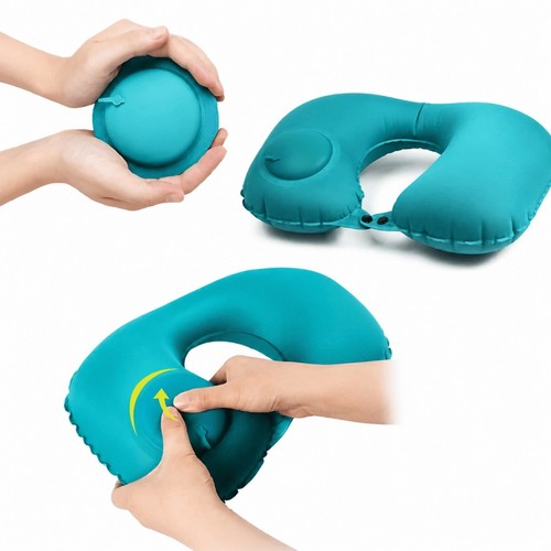 Inflatable neck pillow - neck,