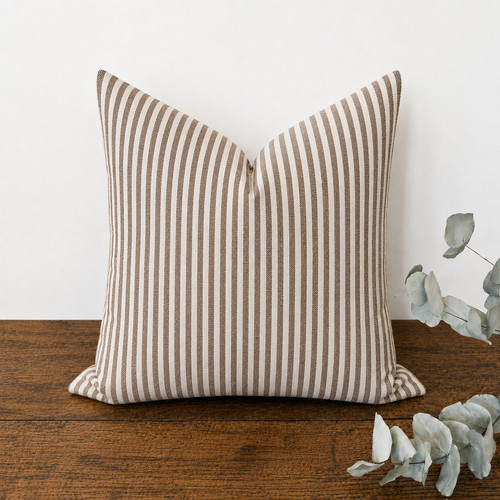 1565 mira brown stripe - , linen