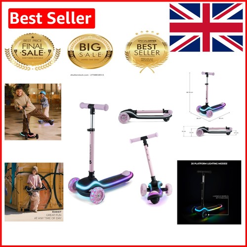 Bright pink raket scooter - pink,
