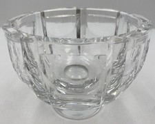 Orrefors Glass Bowl "Thousand Windows" S Gates Signed                        L13