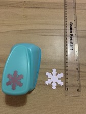 Woodware 2” Snowflake Craft Punch. P&P Can Be Combined