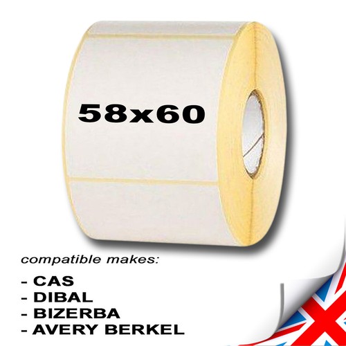 58x60mm scale labels cas - cas,