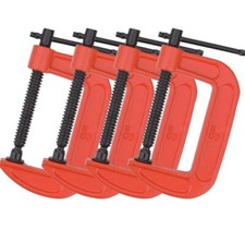 4 x G Clamp Heavy Duty Iron