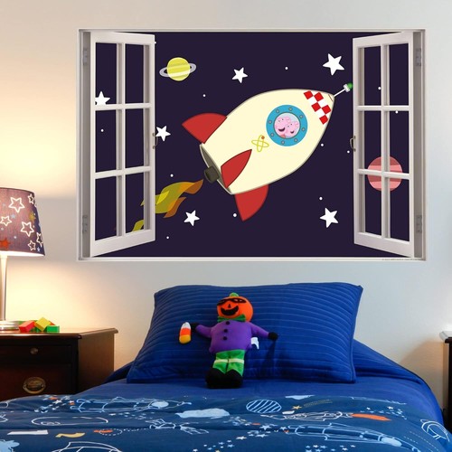 Peppa pig wall sticker - pig,
