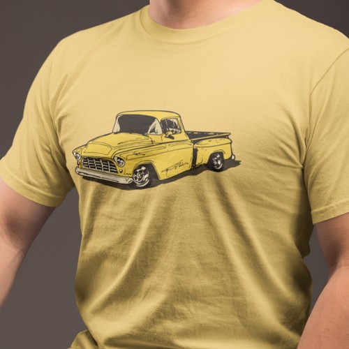 Classic truck shirt featuring