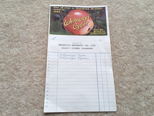 C1928 29whiteway cyder - c1928-29whiteway’s,