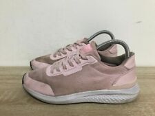 PINK SODA LADIES PINK / WHITE LACE UP LOW TOP TRAINERS SHOES UK SIZE 4 EUR 37.