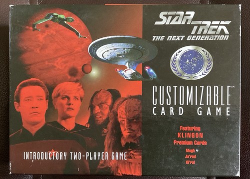 Vintage star trek ccg - vintage,