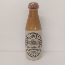 JNO JOBSON Dublin Stout Newcastle On Tyne Stone Stout Ginger Beer Botle