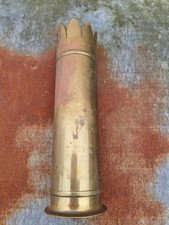 Trench Art Brass Shell Case