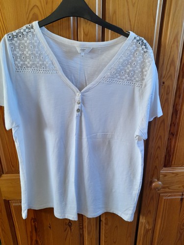 Cotton traders white - cotton, size