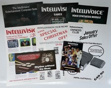 Vintage Mattel Intellivision Intellivoice Catalogues Brochures etc Retro Gaming