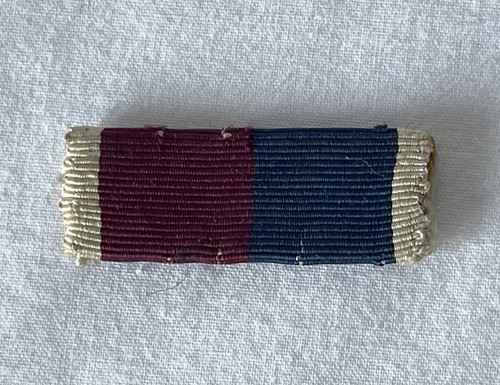 Vintage medal ribbon bar ww2 - bar,