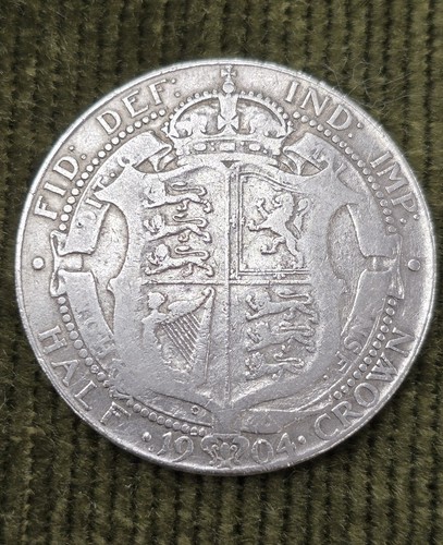 1904 edward vii silver - 1904, half